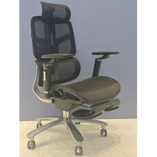 Office Ergonomic Swivel Chair Full Mesh With Soft Footrest