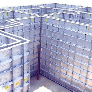 Robust Aluminium Formwork System Silver / Grey Formwork System For Construction