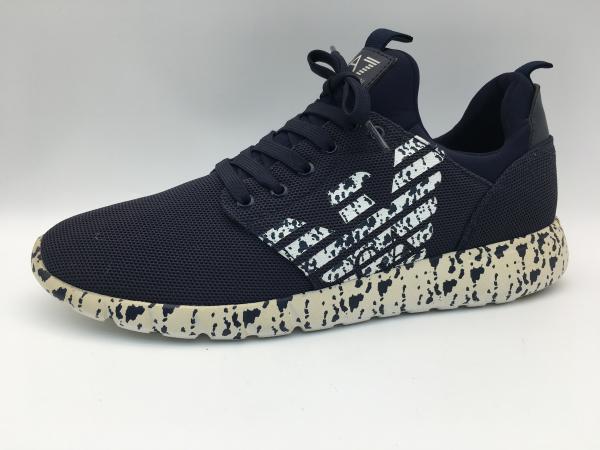 Custom Casual Non Slip Athletic Shoes Black Womens Breathable Tennis Shoes