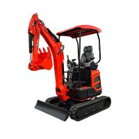 Máquina mini-excavadora de 1,8 toneladas e 2 toneladas, com pulso hidráulico