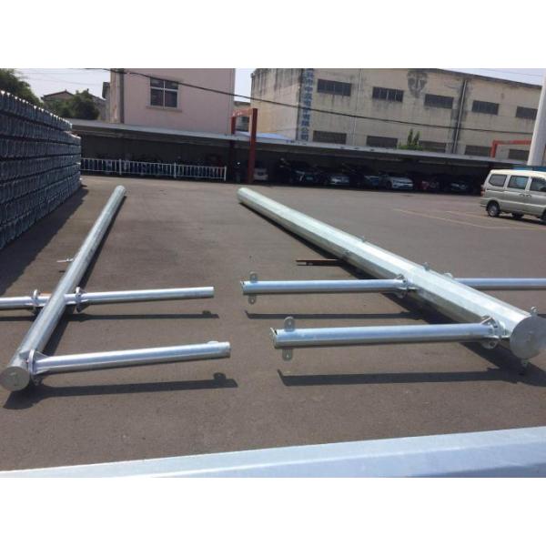 50FT 60FT Electrical Power Pole with Minimum Yield Strength of 235n/mm2