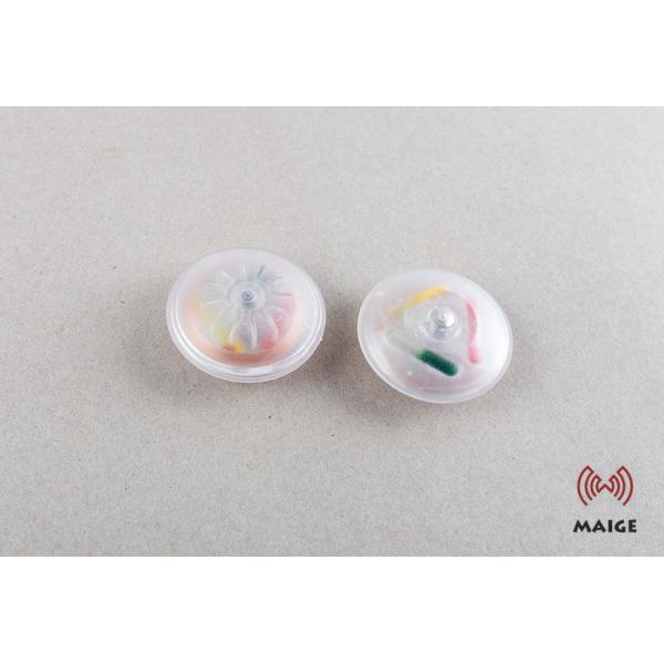 Transparent Rainbow EAS Hard Tag , Product Security Tags For Retail Stores