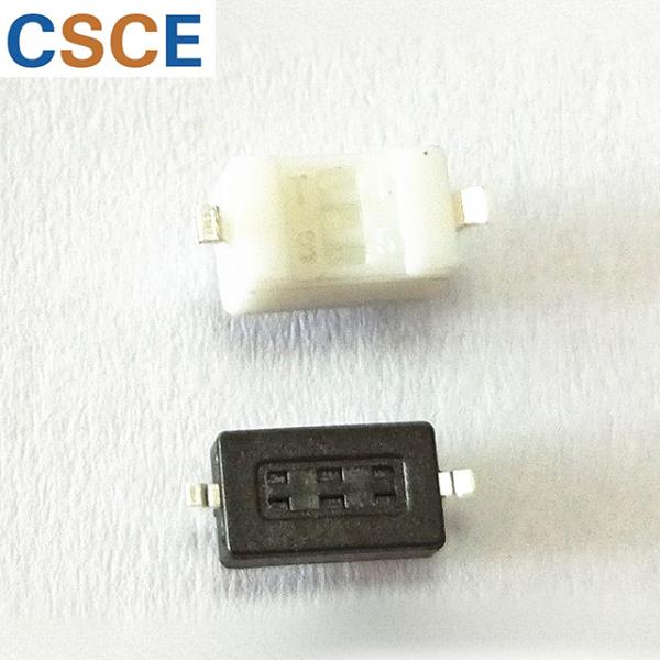 3.5*6mm Tact Switch Smd 2 Pin Input Output Connectors Keypad Natural Color