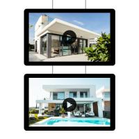 HD Poster Advertising Screen Digital Signage Hanging 21.5 Inch Advertising Display Machine