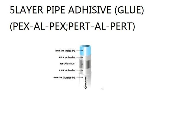Industrial Super Strong Adhesive Glue For Aluminum Plastic Composite PERT-AL-PERT FIVE LAYER PIPE