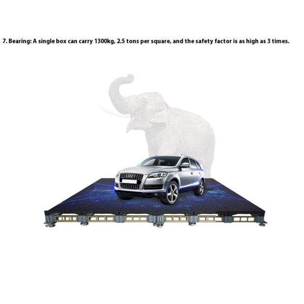 Full Color P4.81 Disco LED Dance Floor Multiscene Interactive Dance Floor