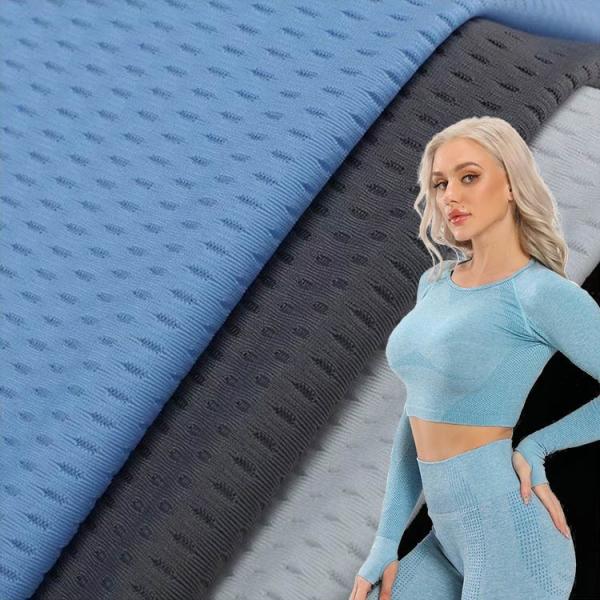 Зацепите 20% лайкра нейлона йоги 80% для того чтобы протянуть связанную текстуру