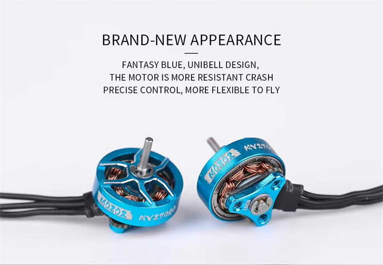 T-Motor M0802 Kv27000 Waterproof Brushless Tinywhoop Indoor Racing Fpv For Drone