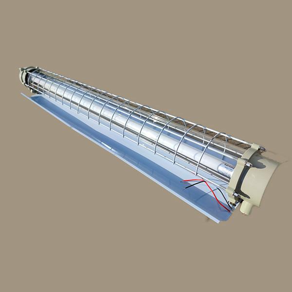Explosion Proof Fluorescent Light Fixture T8/T10 2x20W | 2ft/18/12 Double Tube Linear Lamp for Hazardous Areas