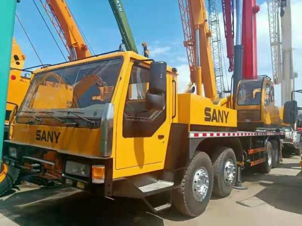 WP10.270 Engine 25T Sany QY25C Used Truck Mounted Crane