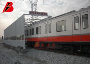 Sala de teste da água IP65 do veículo 6900mm do trem para testes de selagem da