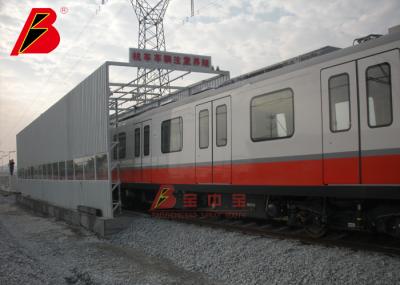 Train Vehicle  6900mm IP65 Water Test Room For Auto Water Sealing Testing