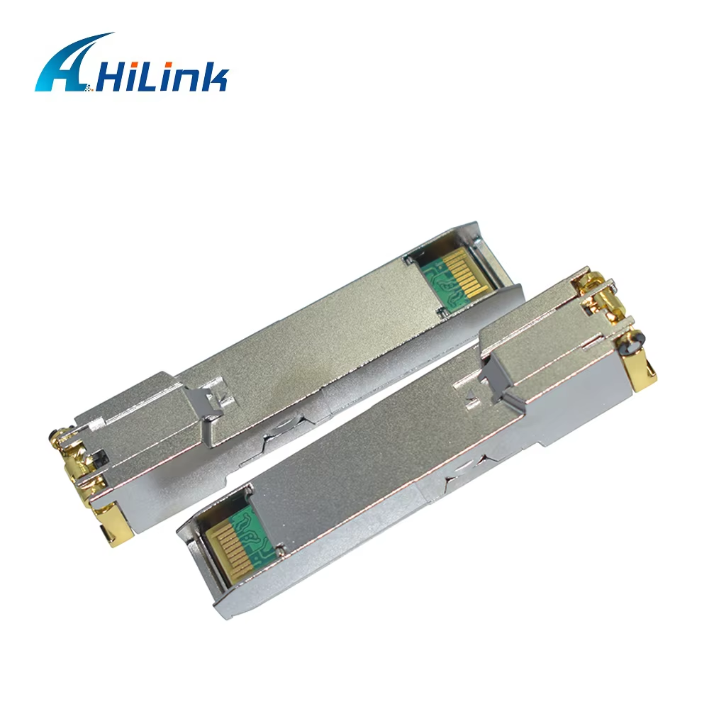 Hilink HL-SFP-T 1000BASE-T and 10/100/1000BASE-T Copper SFP Transceiver with RJ-45 Connector