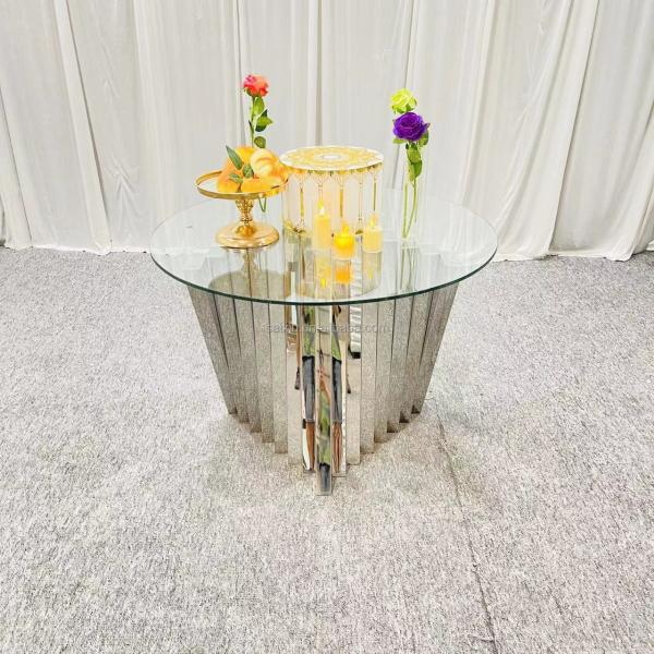 16 14 12 дюймовые круглые нержавеющей стали висящие кристаллические торты свадебные стенды