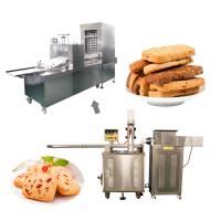 Ligne de production de biscuits surgelés à découper et à ranger automatiquement