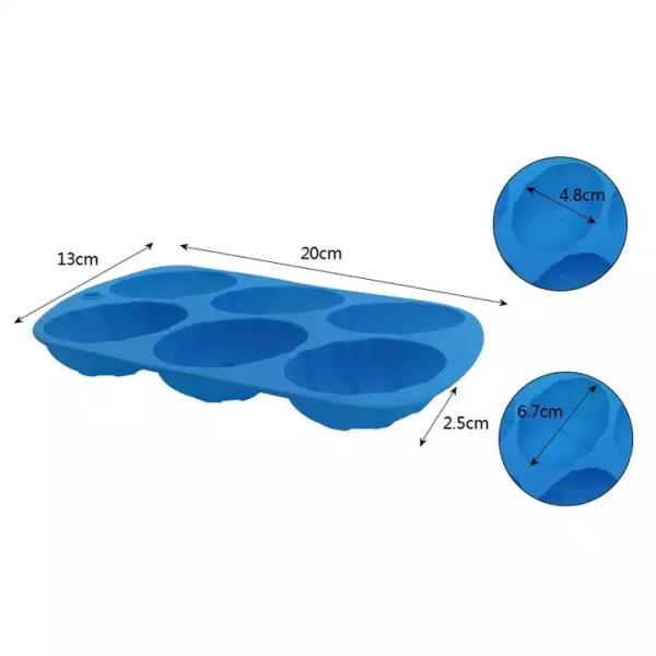 Безвредный силикон Oilproof варя прессформы, Microwaveable поднос торта силикона
