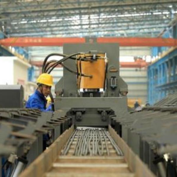 500mm Hydraulic Rebar Shear Line with 42kw Motor