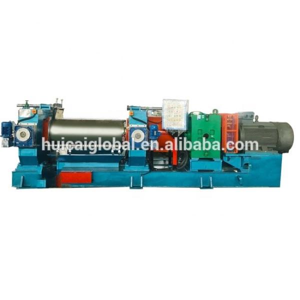 XK-400 Rubber Two Roll Open Mixing Mill and for Manufacturing Plant in Blue/Green