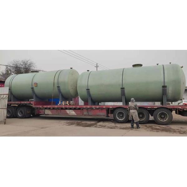 Легкий канализационный резервуар круга FRP установки промышленный для линии химического производства