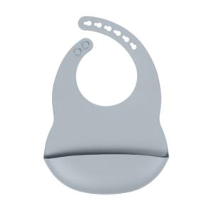 Adjustable Hygienic Silicone Baby Feeding Bib Eco Friendly With Size Is 3.5*30.6