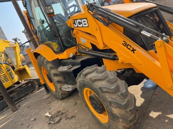 Diesel Engine Used Backhoe Loader JCB 3CX For Landscaping