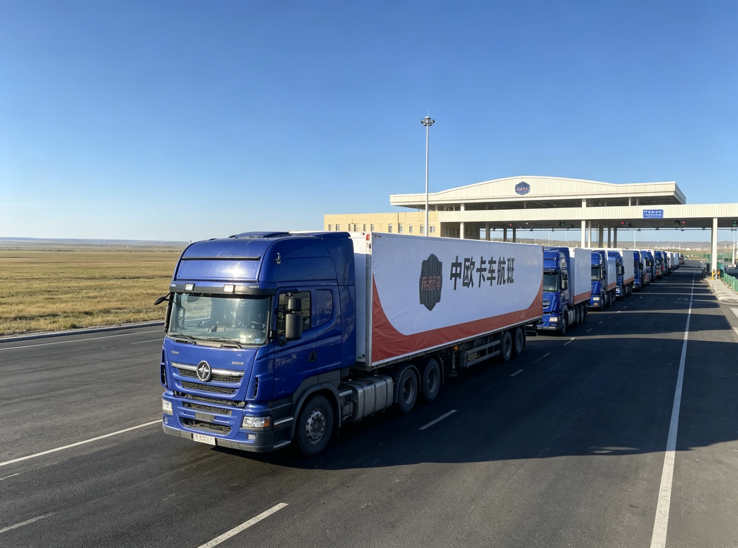 Shipping From China To Germany TIR Truck Freight Service Door To Door TIR Transport