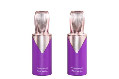 Embalagem de cosméticos de luxo para loção de 120 ml PETG