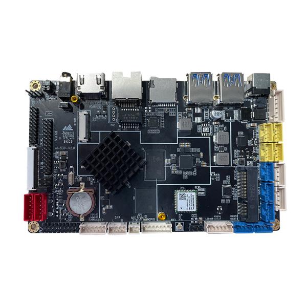 Bluetooth 5.4 RK3568 ボード 8 シリアルポート 1000M ネットワーク マザーボード 2.0 GHz