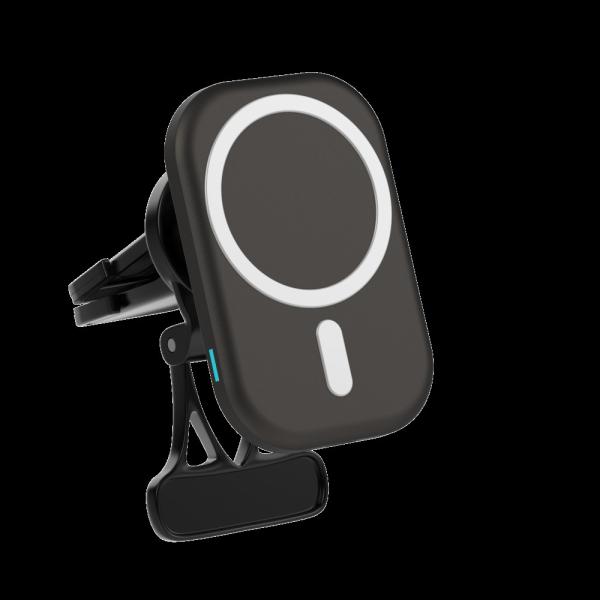 Chargeur de voiture sans fil avec forte attraction magnétique