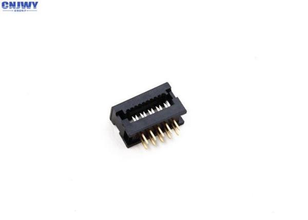 2 * 5 Pins DIP Plug Connector 2.54mm Pitch Dual Row PBT Material Insulation Resistance