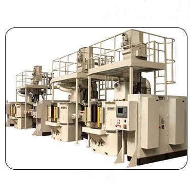 Rust Remove Wire Mesh Belt Shot Blasting Machine , Blast Cleaning Machine