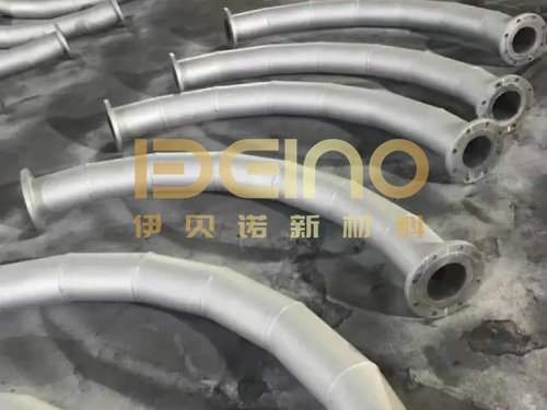Corrosion Resistance Alumina Ceramic Pipe Ceramic Tile Lined Pipe Bend