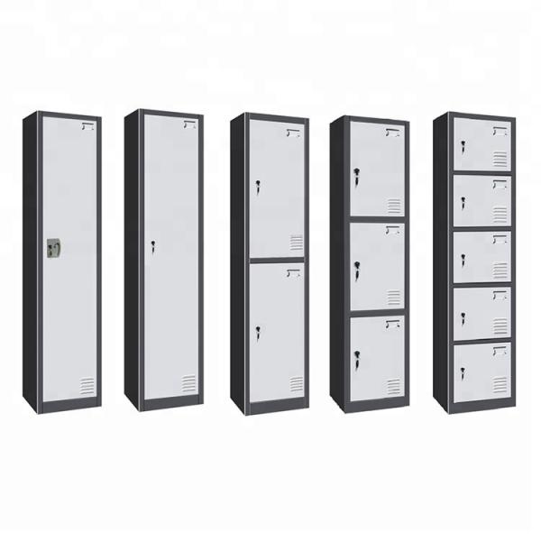 ODM/OEM Multi Tier Metal Lockers 4 Doors Steel Locker Modular