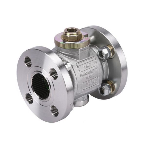 1/8 1/4 3/8 3 Way Ball Valve Flange Carbon Steel Valve 2500LB