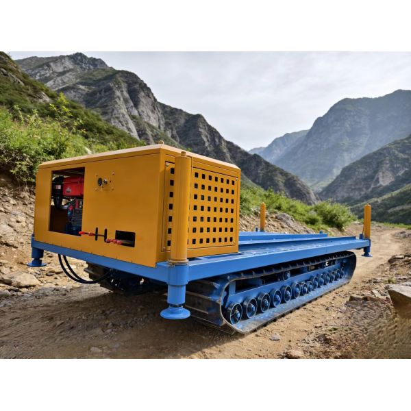 Customizable Extended Crawler Chassis  For Complex Terrain