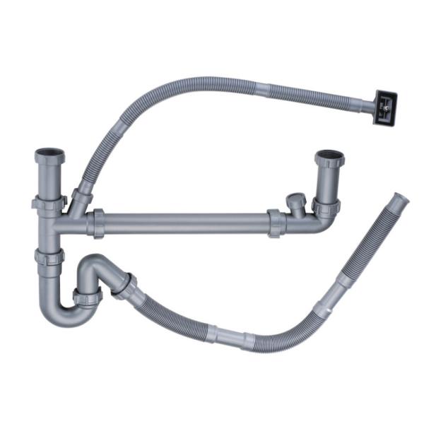 Сифон стрейнера воды аксессуаров кухонной раковины SS 304/201 PP вплотную стекает паять штуцеры