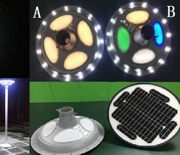 IP65 Solar Led Pathway And Street Light  Solar Led 120° Irritation Angel