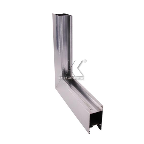 Anodized Silver Extruded Aluminum  Window And Door Profiles - Buy Aluminum Window And Door Profiles