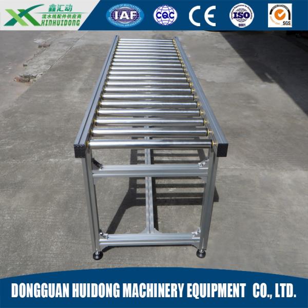 Stainless Steel Adjustable Line Shaft Conveyor Fire Resistant Customized Size