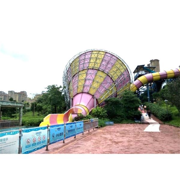 Водные горки бумеранга парка Aqua изготовленные на заказ супер для 1080 всадников