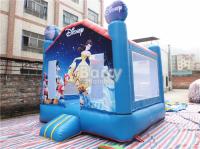 Château gonflable de trempoline de glissière d'eau pour le jeu commercial