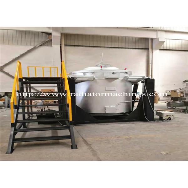 Печи алюминиевого электрического металла плавя опрокидывая 500КГ сопротивление 75кВ