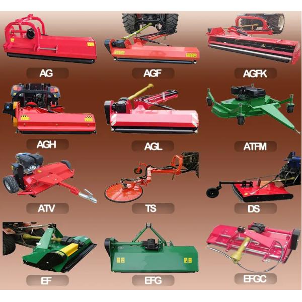 AGF 3-Point Hitch PTO Tractor Mower | Hydraulic Verge Mulcher | Light Side Flail Mower For Farm Tractors