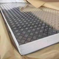 Plaque à carreaux en alliage d'aluminium AISI 1060 5 bar 1,5 mm Diamant en relief Largeur 1200 mm