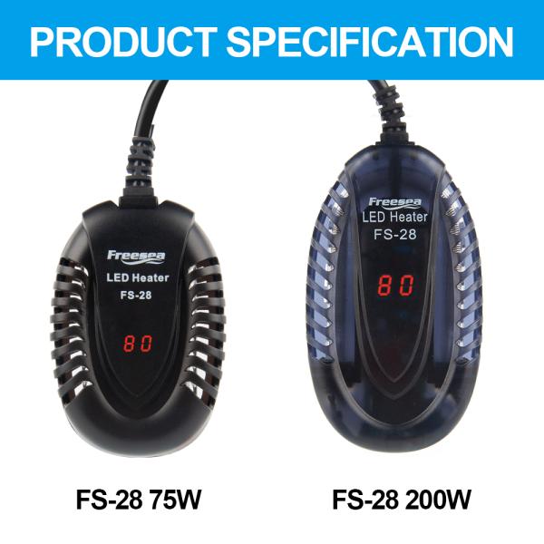 Небольшой подогреватель аквариума погружающийся садка для рыбы построенный в термометре делает водостойким