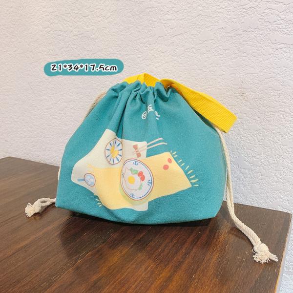 дети Bentgo сумки обеда Drawstring 600D Оксфорда портативные изолировали сумку обеда