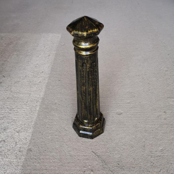 Пал и барьер чугуна дороги улицы пала безопасностью литого железа на открытом воздухе