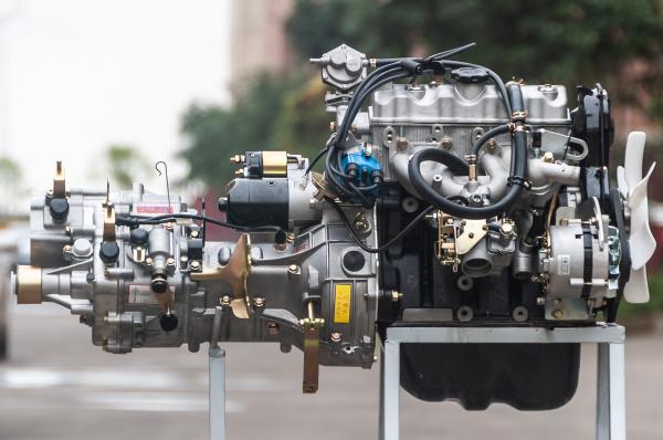 Assemblage complet du moteur 3y pour le tricycle Changan