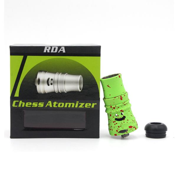 Vapor drip tank atomizer CHESS RDA authentic rda atomizer with peek instutor rdA