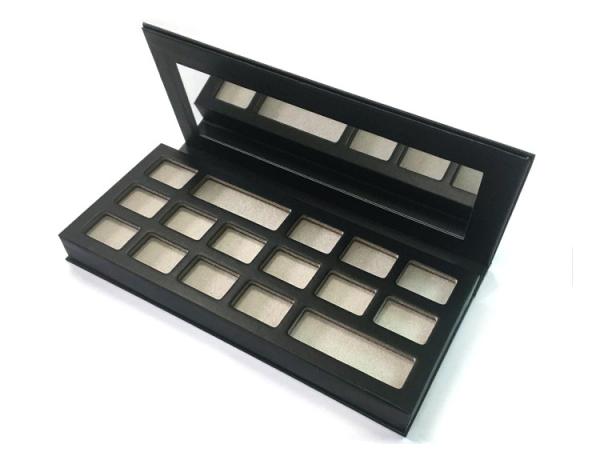 Hard Cardboard Eyeshadow Pan  Packaging Paper Box , Makeup Gift Box 20cm Length